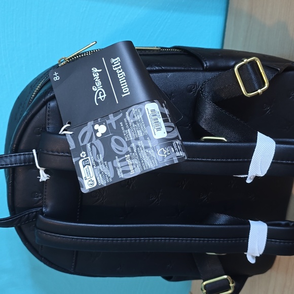 Loungefly Disney Jack Sparrow Black Backpack - Picture 3 of 5